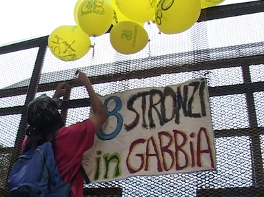  Genova G8 2001, proteste alla zona rossa